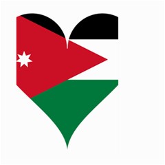 Heart-love-affection-jordan Large Garden Flag (Two Sides)
