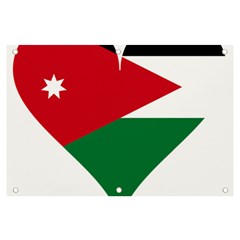 Heart-love-affection-jordan Banner and Sign 6  x 4 