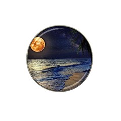 Beautiful Moon Nigh Sky Stars Hat Clip Ball Marker (4 Pack)