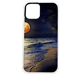 Beautiful Moon Nigh Sky Stars Iphone 12 Pro Max Tpu Uv Print Case by Cowasu
