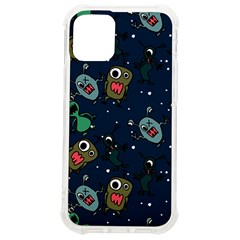 Monster Alien Pattern Seamless Background Iphone 12 Mini Tpu Uv Print Case	 by pakminggu