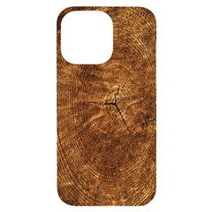 Annual-rings iPhone 14 Pro Max Black UV Print Case