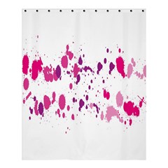 Blot-01  Shower Curtain 60  x 72  (Medium) 