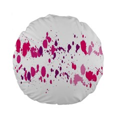 Blot-01  Standard 15  Premium Round Cushions by nateshop