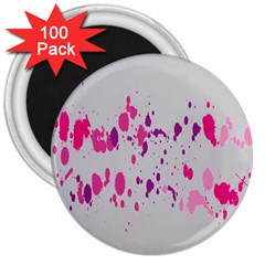 Blot-02 3  Magnets (100 Pack) by nateshop