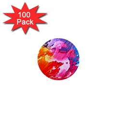 Colorful-100 1  Mini Magnets (100 Pack)  by nateshop