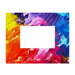 Colorful-100 White Tabletop Photo Frame 4 x6  by nateshop