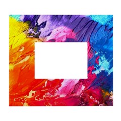 Colorful-100 White Wall Photo Frame 5  X 7 