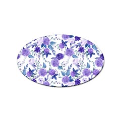 Violet-01 Sticker Oval (100 Pack) by nateshop