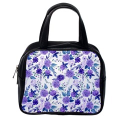 Violet-01 Classic Handbag (one Side) by nateshop