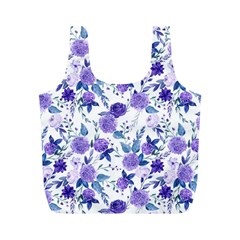 Violet-01 Full Print Recycle Bag (m) by nateshop