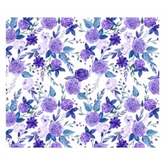 Violet-01 Premium Plush Fleece Blanket (small) by nateshop