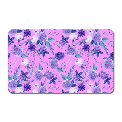 Violet-02 Magnet (rectangular) by nateshop