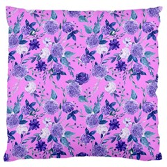 Violet-02 Large Premium Plush Fleece Cushion Case (one Side) by nateshop