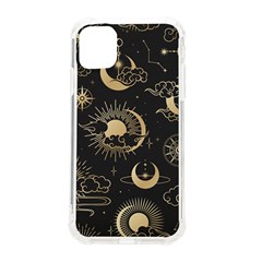 Asian Seamless Pattern With Clouds Moon Sun Stars Vector Collection Oriental Chinese Japanese Korean Iphone 11 Tpu Uv Print Case by pakminggu