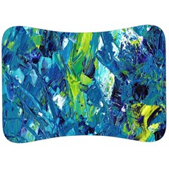 Painting-01 Velour Seat Head Rest Cushion by nateshop