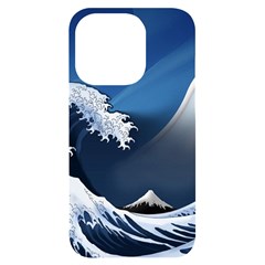 The Great Wave Off Kanagawa Iphone 14 Pro Black Uv Print Case