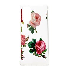 Roses-white Samsung Galaxy Note 20 Tpu Uv Case by nateshop