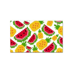 Watermelon -12 Sticker Rectangular (100 Pack) by nateshop