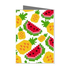 Watermelon -12 Mini Greeting Cards (pkg Of 8) by nateshop