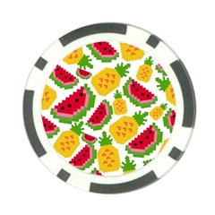 Watermelon -12 Poker Chip Card Guard