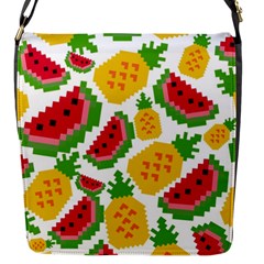 Watermelon -12 Flap Closure Messenger Bag (s) by nateshop