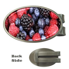 Berries-01 Money Clips (oval)  by nateshop