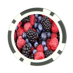 Berries-01 Poker Chip Card Guard (10 Pack) by nateshop