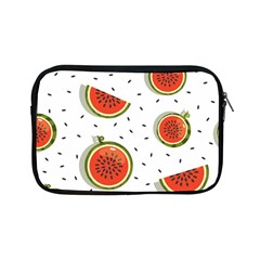 Seamless Background Pattern With Watermelon Slices Apple Ipad Mini Zipper Cases