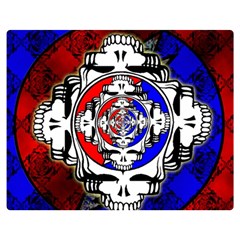 The Grateful Dead Premium Plush Fleece Blanket (medium) by Grandong