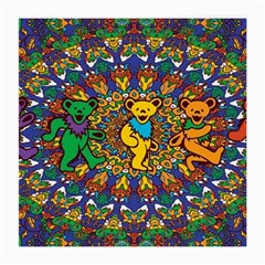 Dead Dancing Bears Grateful Dead Pattern Medium Glasses Cloth by Grandong