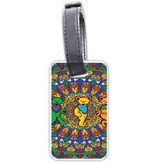 Dead Dancing Bears Grateful Dead Pattern Luggage Tag (one Side) by Grandong