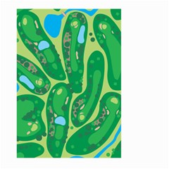 Golf Course Par Golf Course Green Large Garden Flag (two Sides) by Cowasu