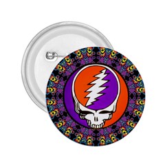 Gratefuldead Grateful Dead Pattern 2 25  Buttons by Cowasu