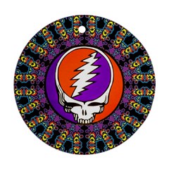 Gratefuldead Grateful Dead Pattern Ornament (round)