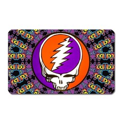 Gratefuldead Grateful Dead Pattern Magnet (rectangular) by Cowasu