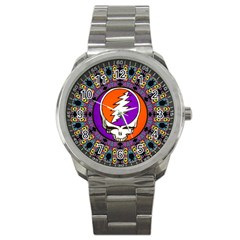 Gratefuldead Grateful Dead Pattern Sport Metal Watch by Cowasu