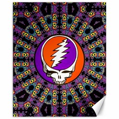 Gratefuldead Grateful Dead Pattern Canvas 11  X 14 