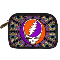 Gratefuldead Grateful Dead Pattern Digital Camera Leather Case by Cowasu