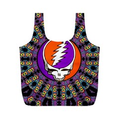 Gratefuldead Grateful Dead Pattern Full Print Recycle Bag (m) by Cowasu