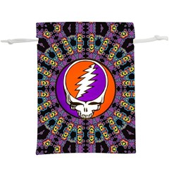 Gratefuldead Grateful Dead Pattern Lightweight Drawstring Pouch (xl) by Cowasu