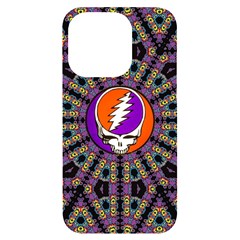 Gratefuldead Grateful Dead Pattern Iphone 14 Pro Black Uv Print Case by Cowasu