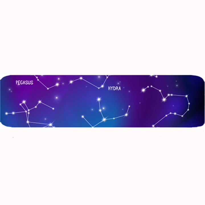 Realistic Night Sky With Constellations Large Bar Mat