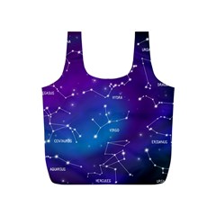 Realistic Night Sky With Constellations Full Print Recycle Bag (s) by Cowasu