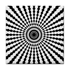 Starburst-sunburst-hypnotic Face Towel