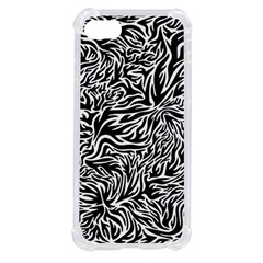 Flame Fire Pattern Digital Art Iphone Se by Bedest