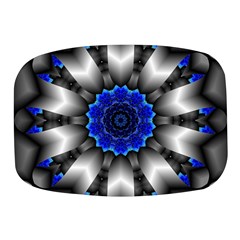 Kaleidoscope-abstract-round Mini Square Pill Box