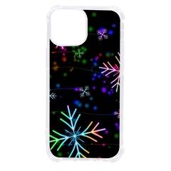 Snowflakes Snow Winter Christmas Iphone 13 Mini Tpu Uv Print Case by Bedest