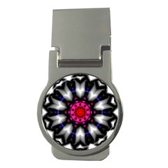 Kaleidoscope-round-metal Money Clips (round) 