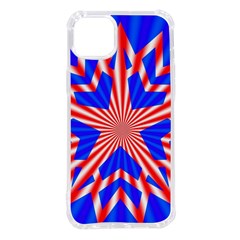 Star-explosion-burst-usa-red Iphone 14 Plus Tpu Uv Print Case by Bedest